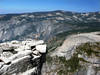 Yosemite Backcountry from the top of Half Dome