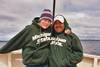 Jonelle & Dom on the boat ride over